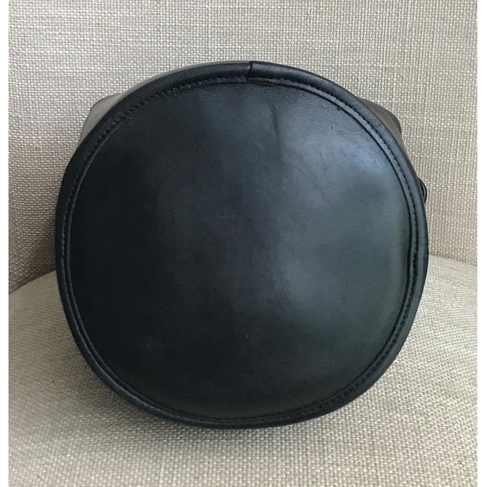 COACH Vintage Bucket 9953 Crossbody Black Leather - Picture 6 of 8